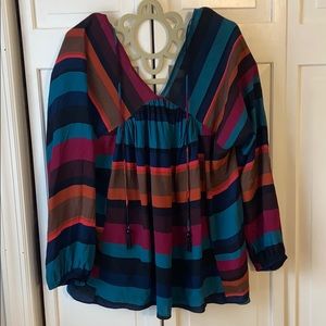 Plenty by Tracy Reese Striped Blouse